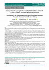 Research paper thumbnail of Investigation of the Relationship between Nurses' Sociotropic Autonomic Personality Traits and Clinical Decision Making