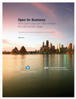 Research paper thumbnail of Open for business: how open data can help achieve the G20 growth target