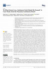 Research paper thumbnail of To What Extent Can a Sediment Yield Model Be Trusted? A Case Study from the Passaúna Catchment, Brazil