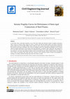 Research paper thumbnail of Seismic Fragility Curves for Performance of Semi-rigid Connections of Steel Frames