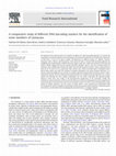 Research paper thumbnail of A comparative study of different DNA barcoding markers for the identification of some members of Lamiacaea