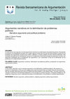 Research paper thumbnail of Argumentos narrativos en la delimitación de problemas políticos