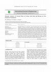 Research paper thumbnail of Dynamic Analysis of Circular Plates in Contact with Fluid and Resting on Two-Parameter Foundations