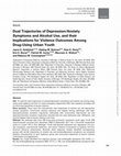 Research paper thumbnail of Dual Trajectories of Depression/Anxiety Symptoms and Alcohol Use, and their Implications for Violence Outcomes Among Drug-Using Urban Youth