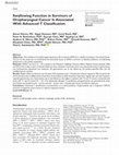 Research paper thumbnail of Swallowing Function in Survivors of Oropharyngeal Cancer Is Associated With Advanced T Classification