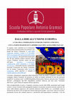 Research paper thumbnail of DALLA DDR ALL'UNIONE EUROPEA