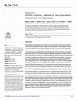 Research paper thumbnail of Genetic ancestry, admixture, and population structure in rural Dominica