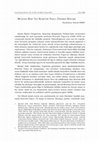 Research paper thumbnail of Mustafa Kök İle Nuretti̇n Topçu Üzeri̇ne Söyleşi̇