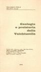 Research paper thumbnail of Geologia e preistoria della Valchiusella.