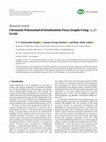 Research paper thumbnail of Chromatic Polynomial of Intuitionistic Fuzzy Graphs Using <math xmlns="http://www.w3.org/1998/Math/MathML" id="M1"> <mfenced open="(" close=")" separators="|"> <mrow> <mi>α</mi> <mo>,</mo> <mi>β</mi> </mrow> </mfenced> </math>-Levels