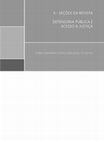 Research paper thumbnail of Acesso à justiça e assistência jurídica: elementos da fisiologia do estado a partir das necessidades humanas