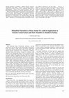 Research paper thumbnail of Altitudinal Variation in Pinus brutia TEN. and its Implication in Genetic Conservation and Seed Transfers in Southern Turkey