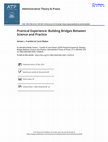 Research paper thumbnail of Practical Experience: Building Bridges Between Science and Practice