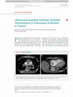 Research paper thumbnail of Ultrasound Assisted Catheter Directed Thrombolysis Can Be Safely Used with Inhaled Epoprostenol and Repeated During the Same Admission