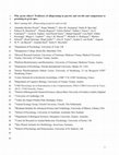 Research paper thumbnail of Why preen others? Predictors of allopreening in parrots and corvids and comparisons to grooming in great apes