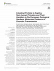 Research paper thumbnail of Intestinal Protists in Captive Non-human Primates and Their Handlers in Six European Zoological Gardens. Molecular Evidence of Zoonotic Transmission