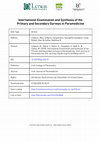 Research paper thumbnail of International Examination and Synthesis of the Primary and Secondary Surveys in Paramedicine