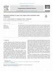 Research paper thumbnail of Multiscale modeling of copper and copper/nickel nanofoams under compression