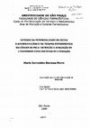 Research paper thumbnail of Estudos da potencialidade do ácido 5 aminolevulínico na terapia fotodinâmica do câncer de pele: obtenção e avaliação de lipossomos com sistemas de leberação