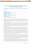 Research paper thumbnail of Relación entre la planta docente y el abandono interanual en las universidades Argentinas