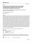 Research paper thumbnail of Trends and impacts of demographic disparity on JMP ladders for drinking water and sanitation services: further analysis of the Ethiopian demographic and health surveys