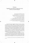 Research paper thumbnail of L'oggettività come dispositivo organizzativo locale: Liberman e le pratiche del gusto