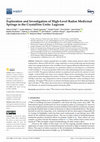 Research paper thumbnail of Exploration and Investigation of High-Level Radon Medicinal Springs in the Crystalline Units: Lugicum