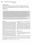 Research paper thumbnail of Assessing satisfaction in men and their female partners after treatment with phosphodiesterase type 5 inhibitors for erectile dysfunction