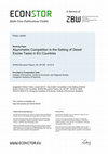 Research paper thumbnail of Asymmetric competition in the setting of diesel excise taxes in EU countries