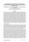 Research paper thumbnail of The Emergence of Proportional Reasoning from Embodied Interaction with a Tablet Application: An Eye-Tracking Study