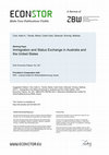 Research paper thumbnail of Immigration and Status Exchange in Australia and the United States