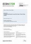 Research paper thumbnail of Nudging businesses to pay their taxes: Does timing matter?