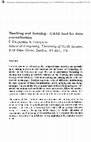 Research paper thumbnail of Teaching And Learning - CASE Tool For DataNormalisation