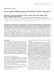 Research paper thumbnail of Neurochemical Enhancement of Conscious Error Awareness