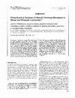 Research paper thumbnail of Histochemical analyses of steroid hormone receptors in breast and prostatic carcinoma