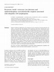 Research paper thumbnail of Recurrent 'sterile' verrucous cyst abscesses and epidermodysplasia verruciformis-like eruption associated with idiopathic CD4 lymphopenia