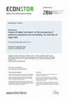 Research paper thumbnail of Impact of digital innovation on the processing of electronic payments and contracting: An overview of legal risks