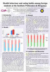 Research paper thumbnail of Health behaviour and eating habits among foreign students at the Instituto Politécnico de Bragança