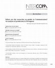 Research paper thumbnail of Where are the researches on gender in Communication? An analysis of production in Portuguese