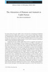 Research paper thumbnail of The Alienation of Humans and Animals in Uplift Fiction