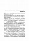 Research paper thumbnail of La ciencia y el científico ante el reto de la Unidad Europea