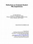 Research paper thumbnail of Reflections on Graduate Student PBL Experiences