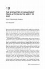 Research paper thumbnail of The spatialities of nonviolent peace activism in the midst of war: from Colombia to Ukraine.