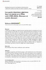 Research paper thumbnail of Les partis islamistes algériens face à la laïcité et à l'État civil (1989-2022). Discours et contre discours