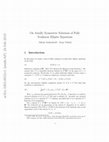 Research paper thumbnail of On axially symmetric solutions of fully nonlinear elliptic equations