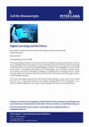 Research paper thumbnail of Call for Manuscripts for Digital Learning and the Future