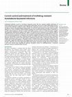 Research paper thumbnail of Current control and treatment of multidrug-resistant Acinetobacter baumannii infections