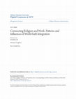 Research paper thumbnail of Connecting religion and work: Patterns and influences of work-faith integration