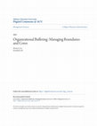 Research paper thumbnail of Organizational Buffering: Managing Boundaries and Cores