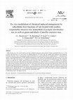 Research paper thumbnail of Ex vivo modulation of chemical-induced mutagenesis by subcellular liver fractions of rats treated with rooibos (Aspalathus linearis) tea, honeybush (Cyclopia intermedia) tea, as well as green and black (Camellia sinensis) teas